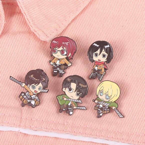 Attack On Titan Armin Arlert Enamel Pins 59 - Picture 2 of 5